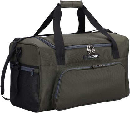 Large Sports Duffle Bag 20 inch for Travel Gym as Shoulder Bag and Hand Carry - Gray