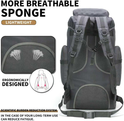 Hiking Backpack for Men 70L/100L Camping Backpack Military Rucksack Molle 3 Days Assault Pack for Climbing