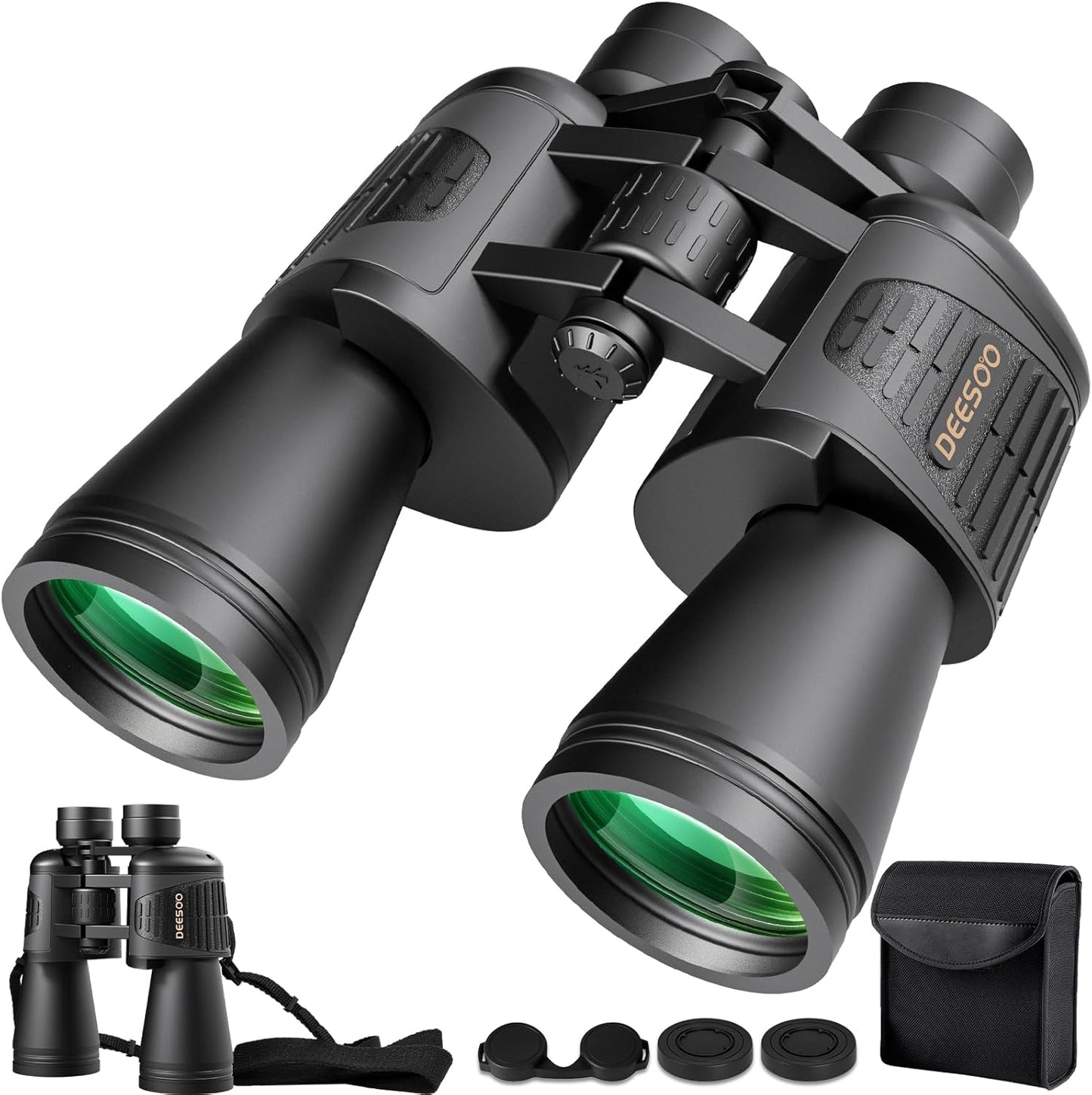 20x52 Binoculars for Adults High Powered - HD Large View Binoculars with Low Light Vision - Professional Binocular for Bird Watching Hunting Travel Cruise Outdoor Sports with Carrying Bag