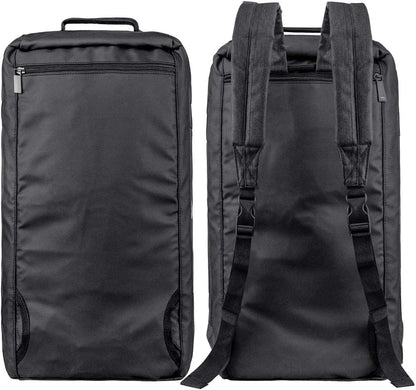 Gym Duffle Bag Backpack Waterproof Sports Duffel Bags Travel Weekender Bag for Men Women Overnight Bag with Shoes Compartment Black