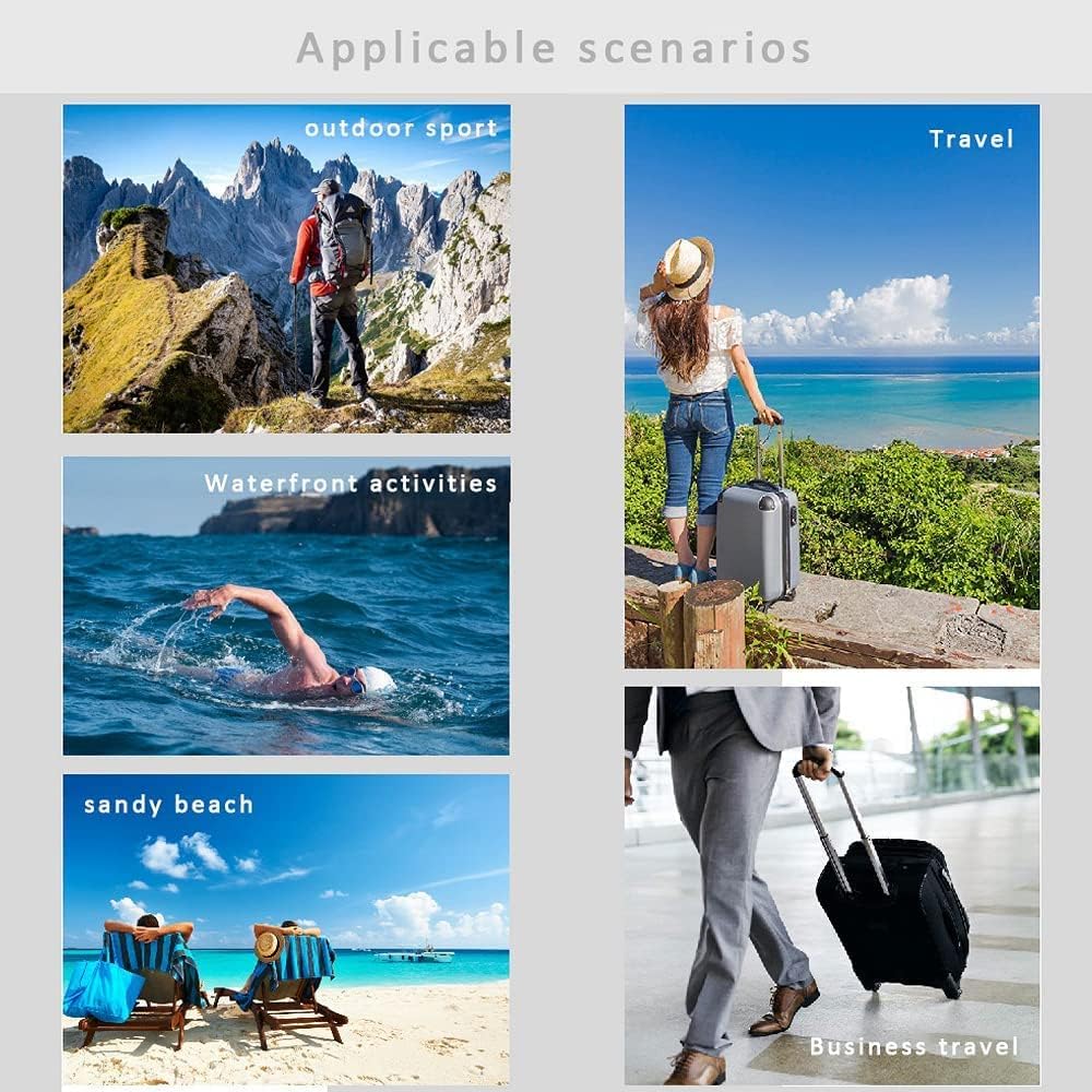 Pimoys 5 Pack Waterproof Dry Sacks, Lightweight Outdoor Dry Bags Ultimate Dry Bags for Kayaking Rafting Boating Camping (1.5L, 2.5L, 3.5L, 4.5L, 6L)