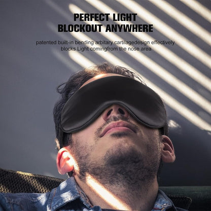 2Pack Silk Sleep Mask,IEKEODI Eye Mask for Sleeping，Elastic Blackout Eye Mask & Blindfold for Full Night's Sleep,Travel and Nap(Black+Purple)