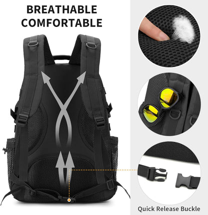 HUNTVP Military Tactical Backpack 40L Large Army 3 Day Assault Pack Molle Bag Backpacks WR Hunting Rucksack Assault Pack