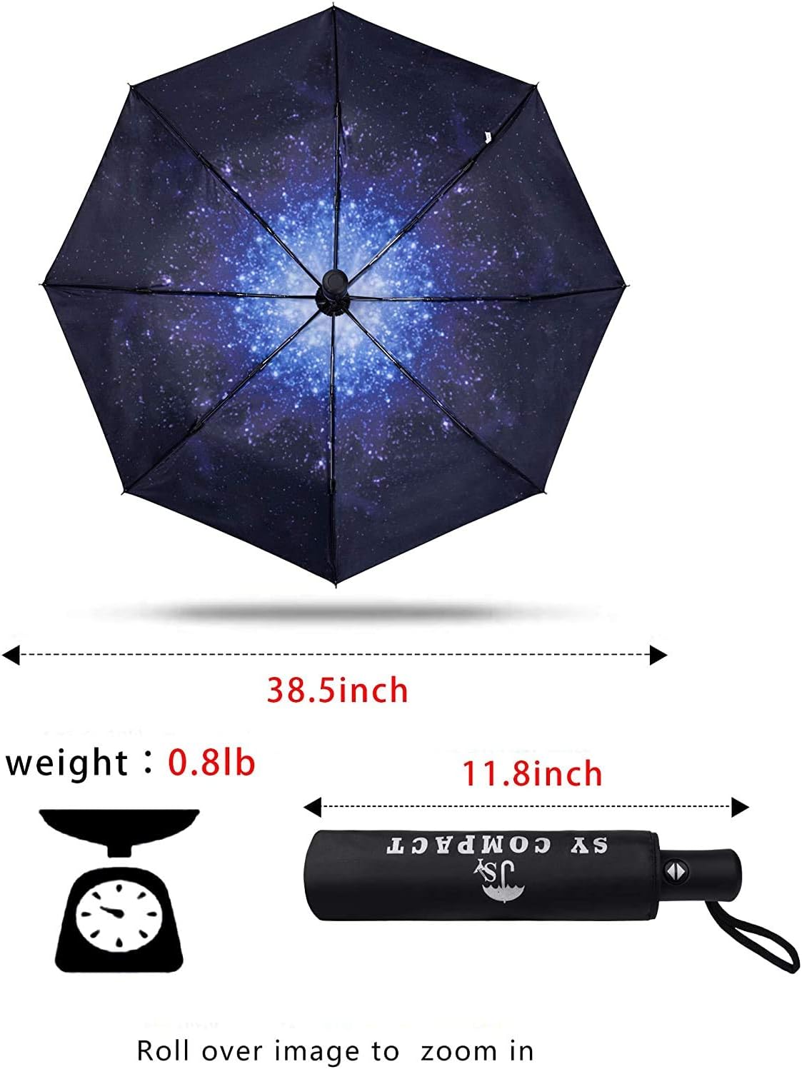 SY COMPACT Travel Umbrella Windproof Automatic Umbrellas Small Compact UV Sun Protection Factory Outlet Umbrella