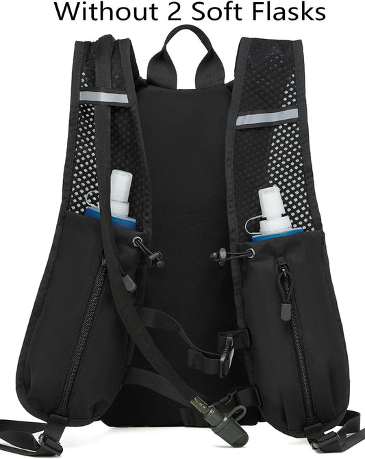 ATBP Insulated Hydration Pack Hiking Water Backpack Running Vest with 3L TPU Bladder Bag for Marathon Cycling Men