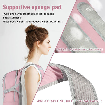 Zavothy 18L Multipurpose Hiking Backpack with 3L Water Bladder – Durable Hydration Backpack with Insulated Bladder Compartment, Hidden Helmet Holder & Rain Cover – for Hiking, Commuting, and Camping