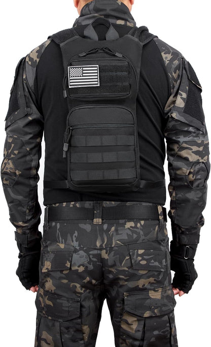 ATBP Insulated Hydration Pack Hiking Water Backpack Running Vest with 3L TPU Bladder Bag for Marathon Cycling Men