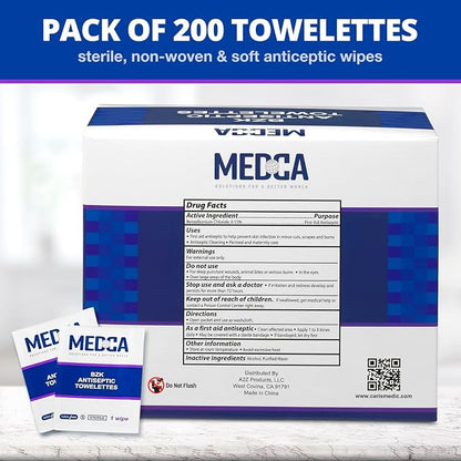 Benzalkonium Chloride Towelletes Hand Wipes – Chloride Swabs Individual BZK - Image 7