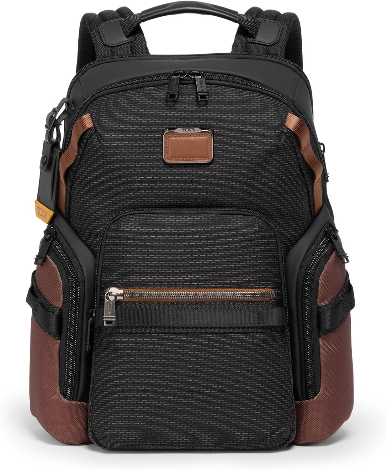TUMI - Alpha Bravo Navigation Backpack - Everyday Travel Backpack - Fits Up to 15" Laptop - 16.0" X 14.0" X 7.3" - Black Onyx