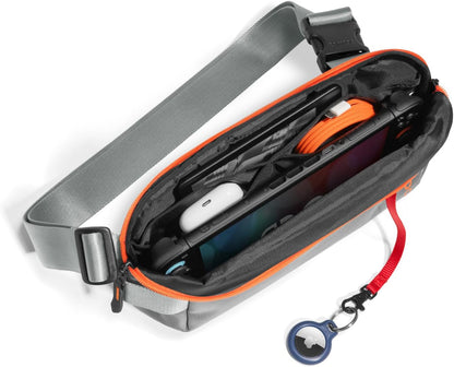 tomtoc Compact EDC Sling Bag, Minimalist Chest Shoulder Backpack Crossbody Bag for Men Women, Lightweight Carry Casual Bag