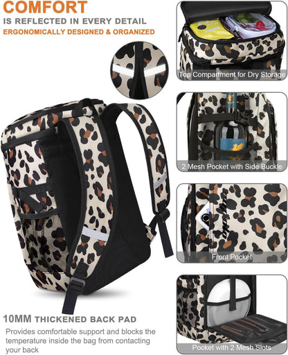 Capolo 36/45 Cans Cooler Backpack Insulated Waterproof for Women Men Lunch Backpack Coolers Leak Proof Soft Cooler Bags