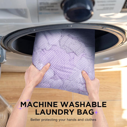 10 Set Compression Packing Cubes for Travel Essentials,Compressible Expandable Packing Cubes for Suitcase,OlarHike Luggage Organizer Bags for Travel,Handy Helper for Organizing Clothes(Light Purple)