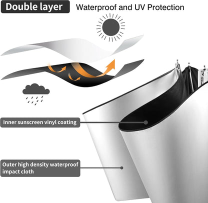 Color Coated Sun Umbrella UV Protection Compact Folding Windproof Parasols Travel Auto Open Close Shade Blocking UV
