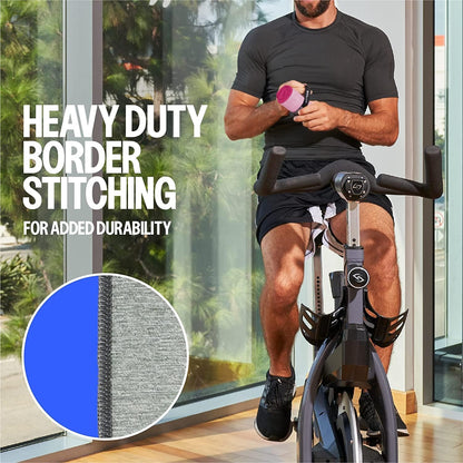 Acteon Microfiber Quick Dry Gym Towels, Silver ION Odor-Free Super Absorbent Pink Towels, Pink Towel Set, Womens Workout Accessories for Body Sweat Yoga Tennis