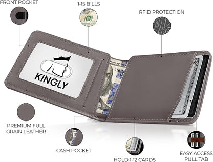 Kingly Cash Pocket Slim Wallet for Men - Image 2