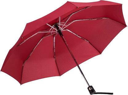 Goothdurs Automatic Mini Travel Windproof Umbrella Compact Auto Open/Close Small Lightweight Folding Rain Umbrellas for Women Men