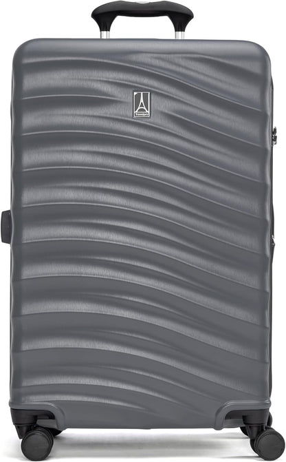 Travelpro Maxlite Air V2 Hardside Expandable Checked Luggage, 8 Spinner Wheels, Lightweight Hard Shell Suitcase, TSA lock, Shadow Grey, Checked Medium 25-Inch