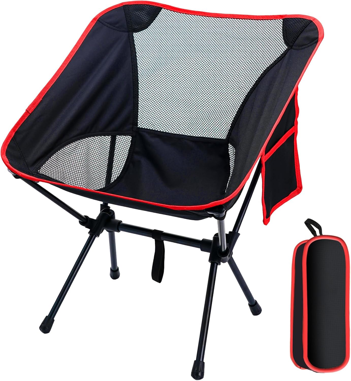 Backpacking Chair, Camping Chairs for Adults, Foldable Portable Chair for Outside Camp Sports Beach Travel Hiking