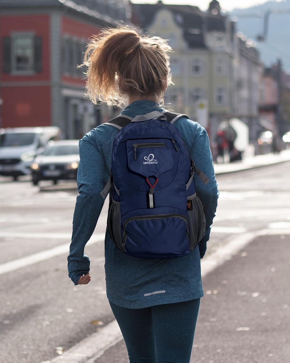 WATERFLY Small Lightweight Packable Backpack: 20l Ultra Light Foldable Travel Hiking Camping Daypack Day Pack for Man Woman