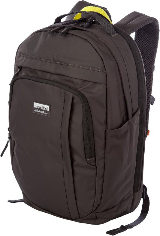 Eddie Bauer 30L Venture Backpack, Hydration and Laptop Compatible Daypack, Carbon Black