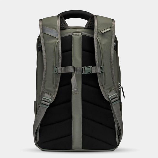 NOMATIC Travel Pack - 20L Water Resistant Laptop Bag - TSA-Ready Expandable Olive Backpack