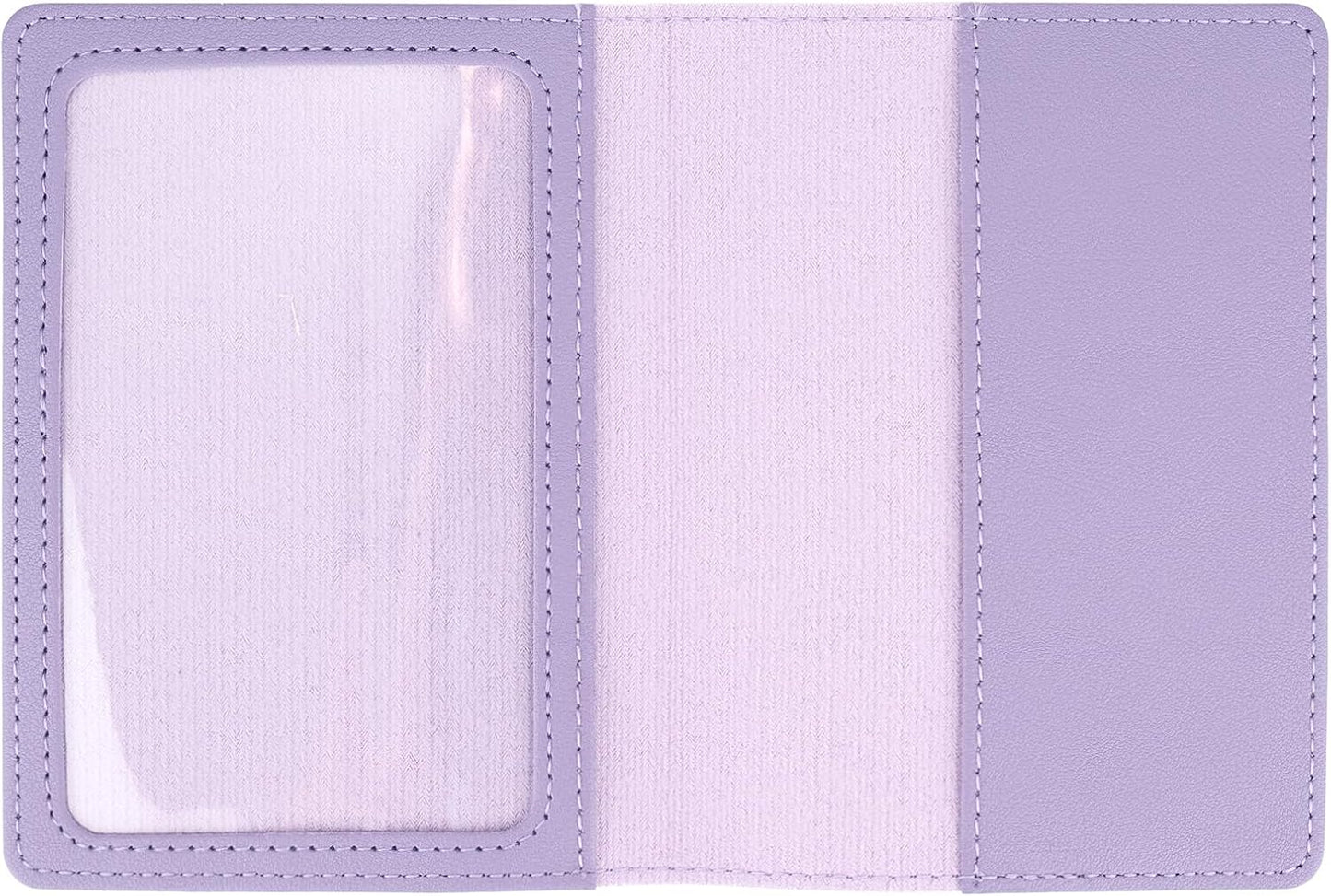 2 Pack Passport covers and Vaccine Card Holder PU Leather Passport Wallet Vaccine Case Protector Slot Travel Passport Wallets for Women & Men (Color 1)