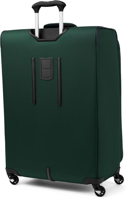 Travelpro Maxlite 5 Softside Expandable Checked Luggage with Spinner Wheels, Lightweight, 29-Inch — Forest Green