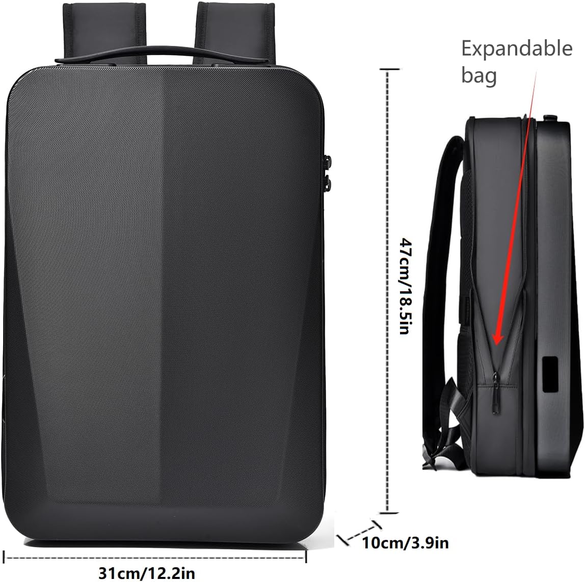 Starlink Mini Travel Bag, Anti-theft & Water-resistant Backpack for Starlink Dish and All Accessories, Fits for Camping, RV Trip 17 Inch