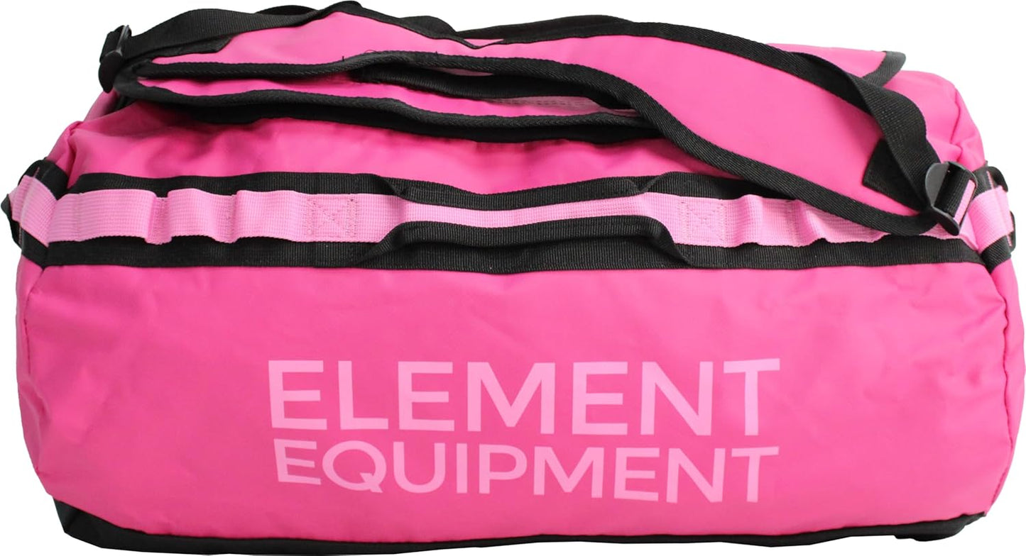 Element Equipment Trailhead Duffel Bag Shoulder Straps Waterproof Fuschia/Pink Large