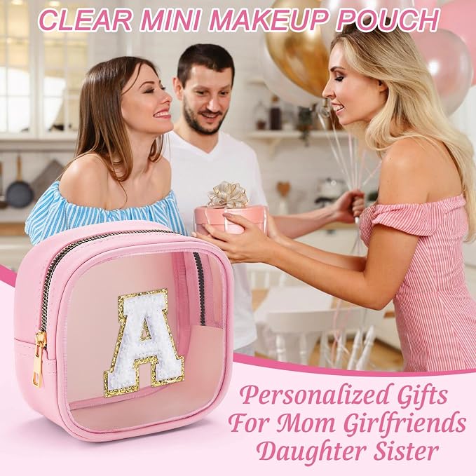 YOOLIFE Initial Makeup Bag Travel Toiletry Bag - Image 6
