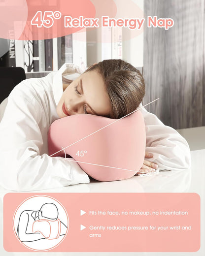 Travel Pillow, Neck Pillow Airplane, Plane Pillow Memory Foam Travel Neck Pillow with 360° Head and Neck Support, Portable Travel Essential Suitable for Airplane, Car, Train, or Bus Trip
