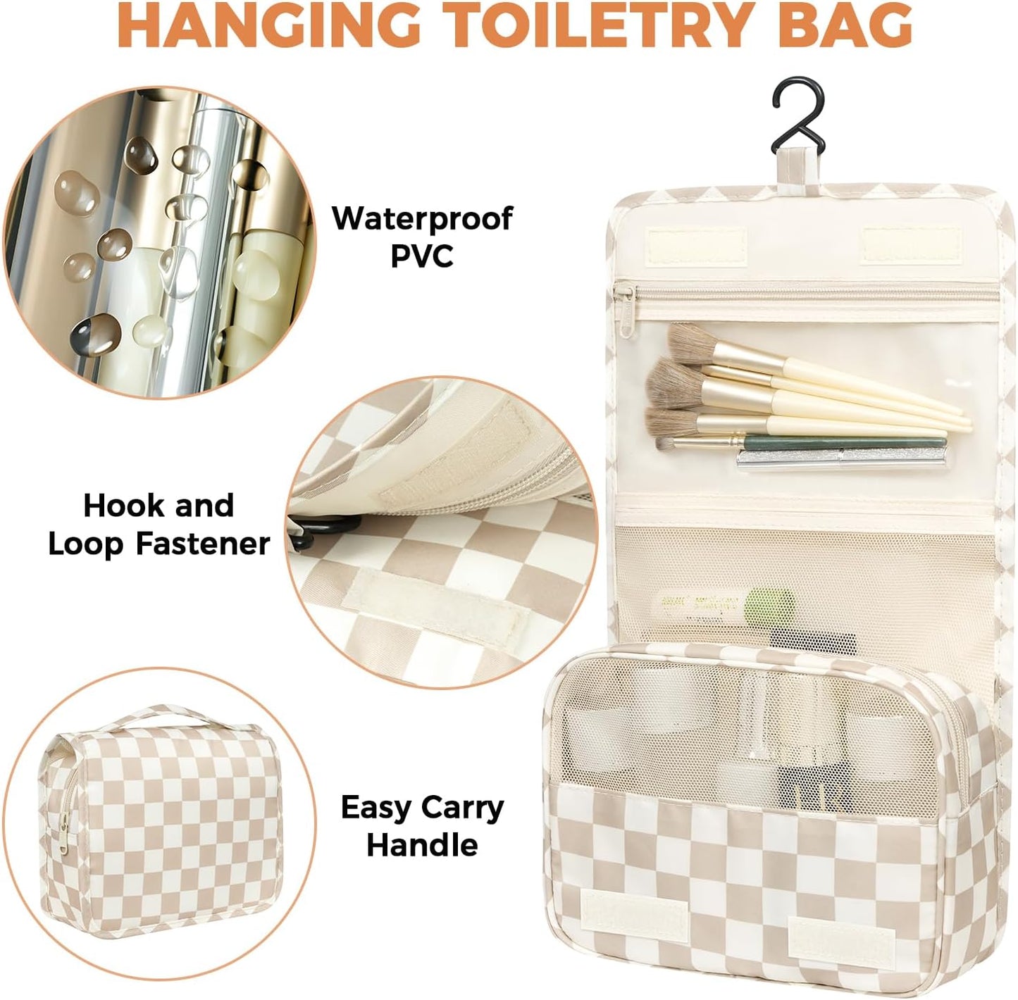 BAGAIL 9 Set Packing Cubes Luggage Packing Organizers for Travel Accessories