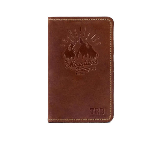 Personalized Leather Field Notes Wallet, Field Notes Cover, Passport Wallet, Handmade in Arizona