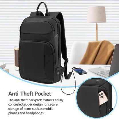 Backpack for Men Slim & Expandable Travel Laptop Backpack - Image 6