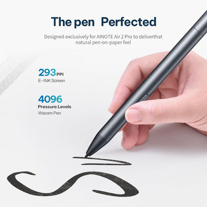 AINOTE Air 2, 8.2-inch AI Note-Taking Tablet E Ink Tablet with 24 Level Adjustable Light,Electronic Notebook with Pen,Voice-to-Text Transcription, Multi-Languages Chatgpt Support, for Meetings,Study.