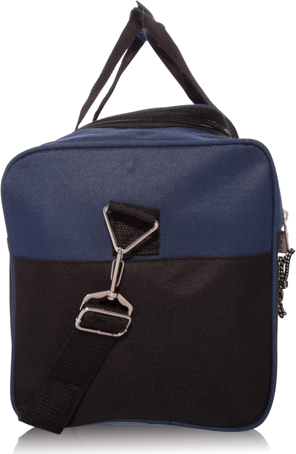 DALIX 21" Blank Sports Duffle Bag Gym Bag Travel Duffel with Adjustable Strap in Navy Blue