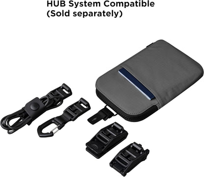 ALPAKA Zip Travel Wallet - Store Your Travel Accessories Efficiently - 3 Internal Pockets For Your Passport and More - 2 Card Slots - Made From Recycled and RFID-Protective Material