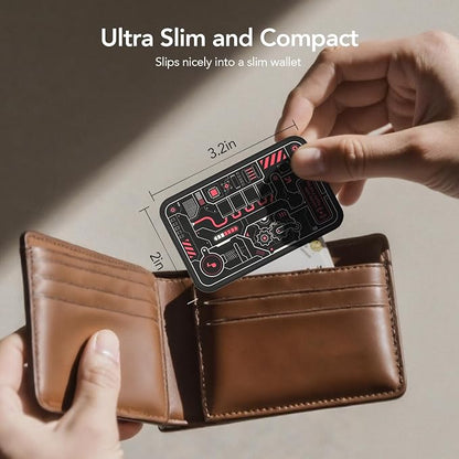 MFish Wallet Tracker Card, GPS Bluetooth Tracker, Air-Tag Works - Image 3