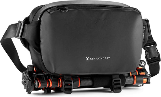 K&F Concept 2 in 1 Sling Bag Everyday Shoulder Bag & Multifunction Photography Crossbody Camera DSLR Backpack Portable Bag