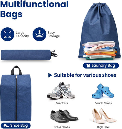 8 Set/6 Set/4 Set Compression Packing Cubes for Travel, Lightweight Vacation Travel Essentials, Travel Accessories for Suitcase Organizer Bags Set, Durable Luggage Organizer