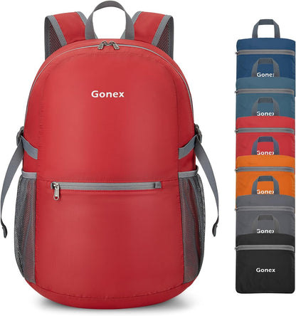 Gonex 30L Ultra Lightweight Packable Backpack, Handy Foldable Daypack for Camping Outdoor Travel Cycling Backpacking