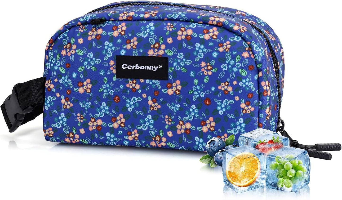 Small Cooler Bag Freezable Lunch Bag for Work School Travel,Leak-proof Small Lunch Bag,Small Insulated Bag For Kids/Adults,Freezer Lunch Bags,Freezable Snack Bag,Mini Lunch Bag Fit For Yogurt