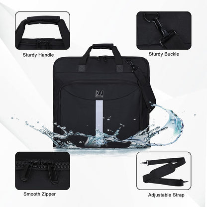 Garment Bags for travel,Hanging clothes Bag for Men Women,Suit Bags with Shoulder Strap,Wedding dress/shirt carry on luggage with fence hook,Wrinkle Free foldable duffle bag,Waterproof luux travel bag