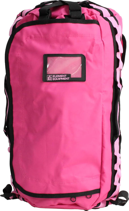 Element Equipment Trailhead Duffel Bag Shoulder Straps Waterproof Fuschia/Pink Small