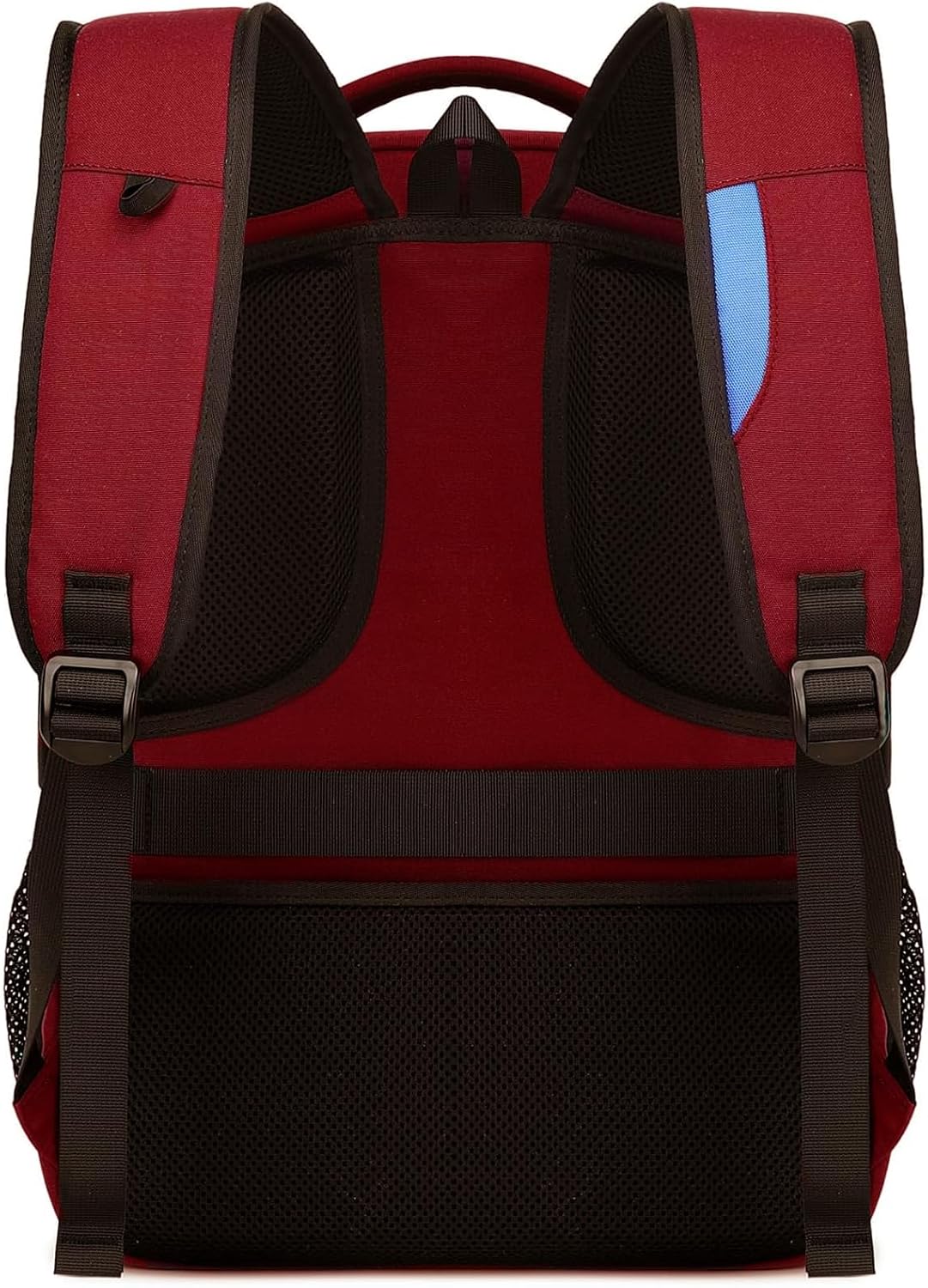 DUSLANG 17 Inch Laptop Backpack for Travel Water Resistant College Backpack for Women Laptop Bag with USB Charging Port,Red A