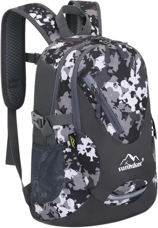 sunhiker Small Cycling Hiking Backpack Water Resistant Travel Backpack Lightweight Daypack M0714 （20-25L）
