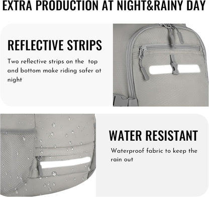 Zavothy 18L Multipurpose Hiking Backpack with 3L Water Bladder – Durable Hydration Backpack with Insulated Bladder Compartment, Hidden Helmet Holder & Rain Cover – for Hiking, Commuting, and Camping