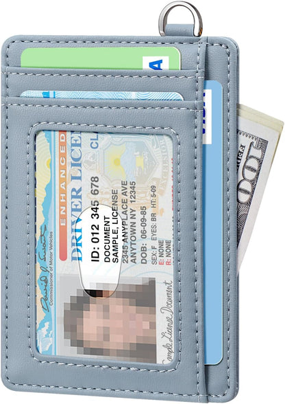 FurArt Slim Minimalist Wallet, Front Pocket Wallets, RFID Blocking, Credit Card Holder for Men & Women