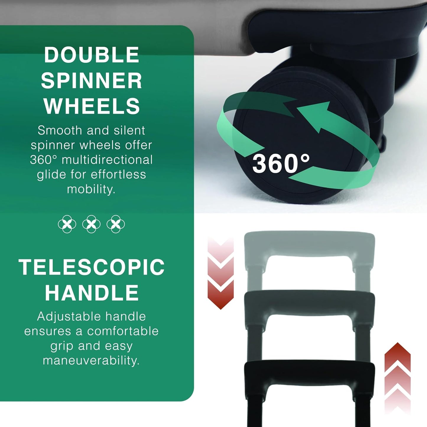 28 Inch Luggage with Spinner Wheels, Hard Shell Suitcase with TSA Locks for Luggage, Travel Large Suitcase, Expandable Hard Shell Suitcases, Grey