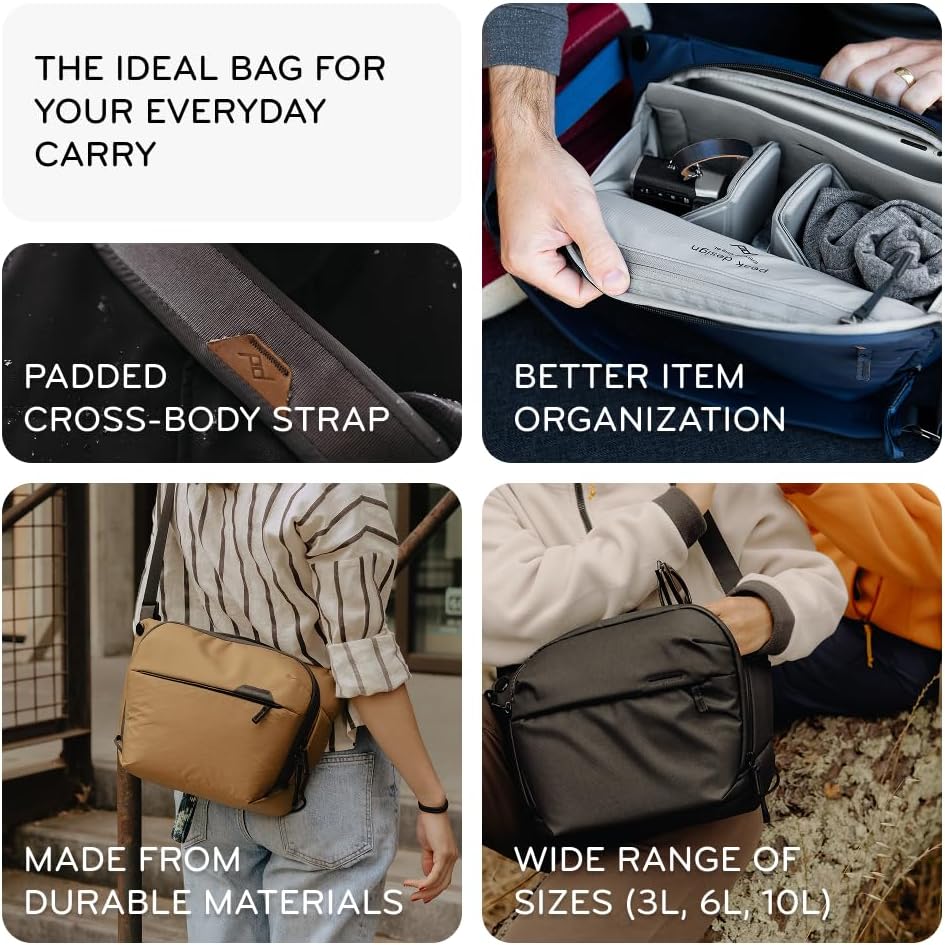 Peak Design Everyday Sling 3L, 6L and 10L
